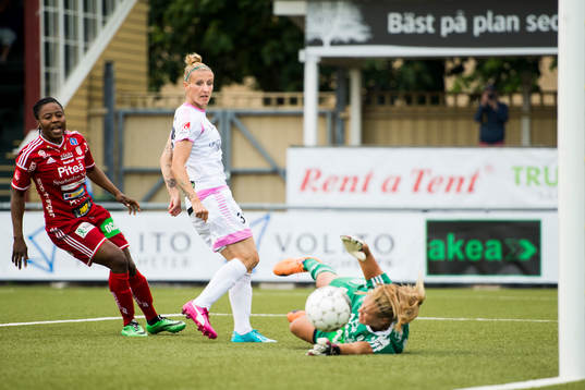 Rosengårds Anja Mittag gör 1-1