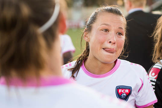 Rosengårds Alexandra Riley är ledsen över att