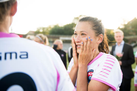 Rosengårds Alexandra Riley är ledsen över att