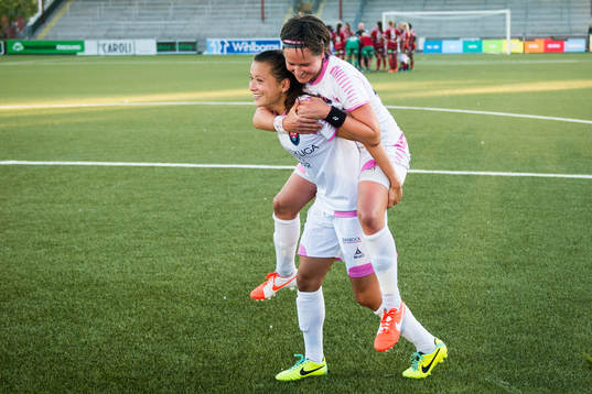 Rosengårds Katleen Radtke och Alexandra Riley