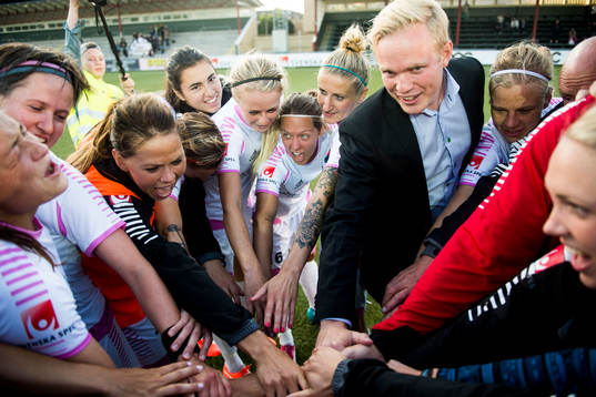Rosengårds tränare Jonas Eidevall