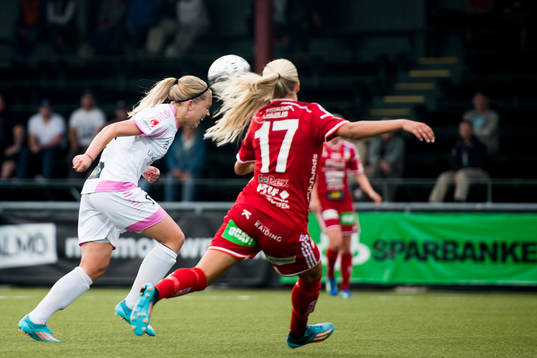 Rosengårds Elin Rubensson nickar in 4-1