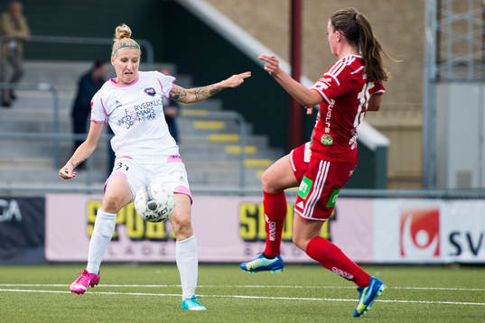 Rosengårds Anja Mittag och Piteås Pauline Hammarlund