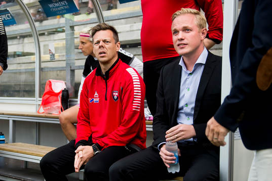 Rosengårds assisterande tränare Markus Tilly och tränare