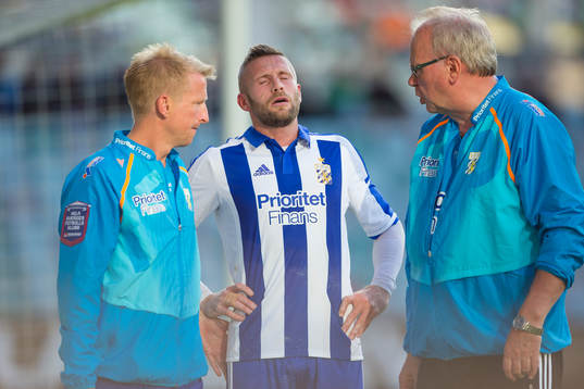 IFK Göteborgs Kjetil Waehler tvingas utgå pga av skada