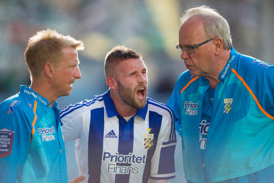 IFK Göteborgs Kjetil Waehler tvingas utgå pga av skada