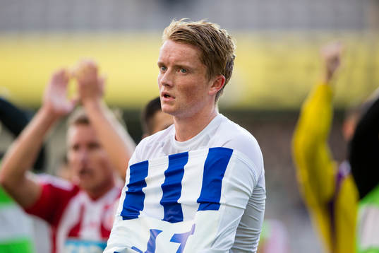 IFK Göteborgs Sam Larsson deppar