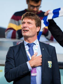 IFK Göteborgs klubbdirektör Martin Kurzwelly innan