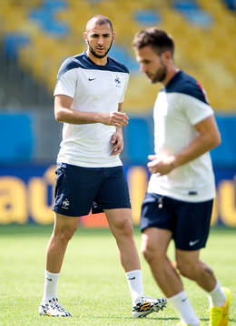 Frankrikes Karim Benzema