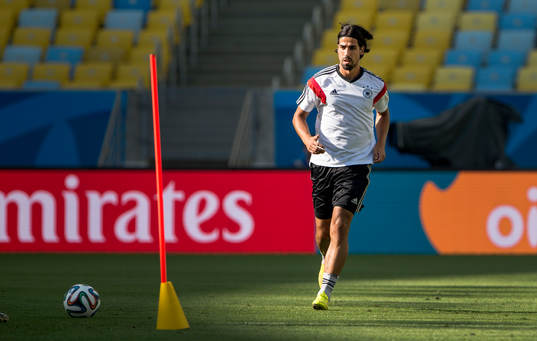 Tysklands Sami Khedira
