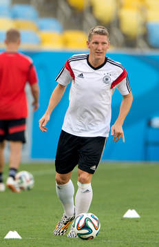 Tysklands Bastian Schweinsteiger
