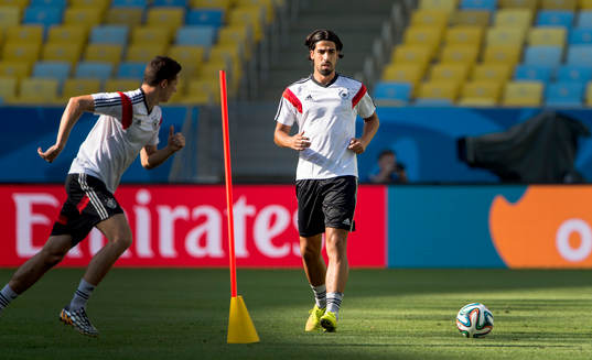 Tysklands Sami Khedira