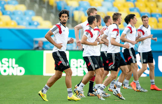 Tysklands Sami Khedira