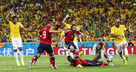 Football - Brazil v Colombia - FIFA World Cup Brazil 2014 -