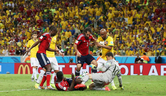 Football - Brazil v Colombia - FIFA World Cup Brazil 2014 -