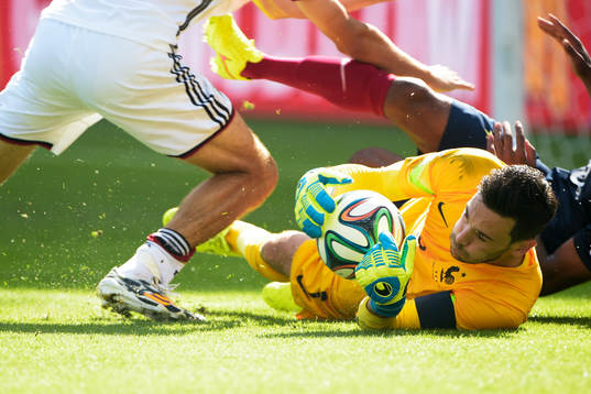 Frankrikes målvakt Hugo Lloris