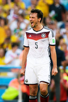 Tysklands Mats Hummels jublar