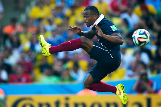 Frankrikes Patrice Evra