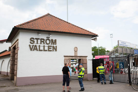 Generell vy utanför Strömvallen
