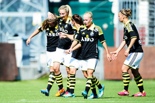 AIKs Filippa Angeldal jublar