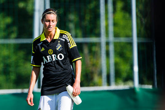 AIKs Madeleine Tegström deppar