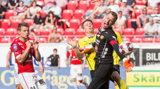 Mjällbys målvakt Mattias Asper