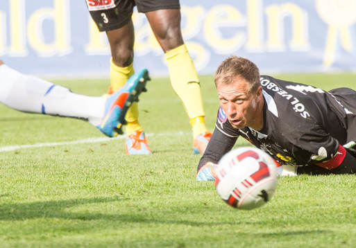 Mjällbys målvakt Mattias Asper