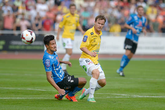 Halmstads Antonio Rojas och Falkenbergs Anton Wede