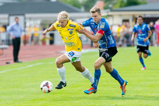 Falkenbergs Carl-Oscar Andersson och Halmstads Richard