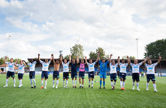 Gefles spelare tackar publiken