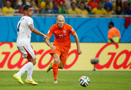 Football - Netherlands v Costa Rica - FIFA World Cup Brazil