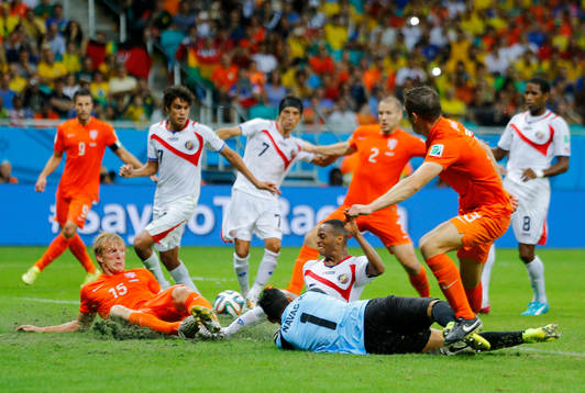 Football - Netherlands v Costa Rica - FIFA World Cup Brazil