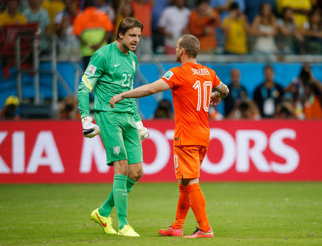 Football - Netherlands v Costa Rica - FIFA World Cup Brazil