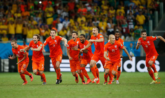 Football - Netherlands v Costa Rica - FIFA World Cup Brazil