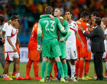 Football - Netherlands v Costa Rica - FIFA World Cup Brazil