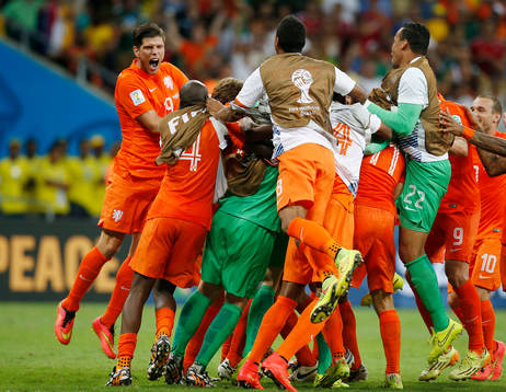 Football - Netherlands v Costa Rica - FIFA World Cup Brazil
