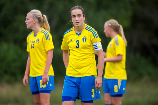 Sveriges lagkapten Edina Filekovic
