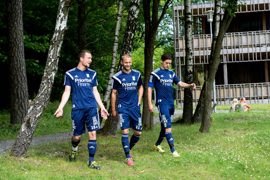 Jakob Johansson, Robin Söder och Lasse Vibe