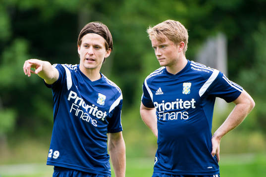 Lasse Vibe och Sam Larsson