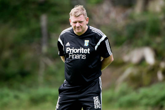 Alf Westerberg, vanligtvis tränare för U21