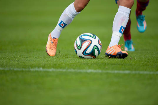Bollkontroll i matchen i damallsvenskan mellan Vittsjö och