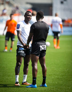 Norrköpings Alhaji Kamara och Örebros Alhassan Kamara