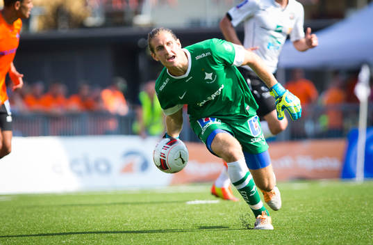 Norrköpings målvakt David Mitov Nilsson