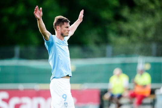 Malmö FFs Markus Rosenberg jublar