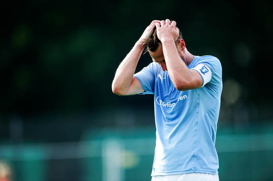 Malmö FFs Markus Rosenberg deppar