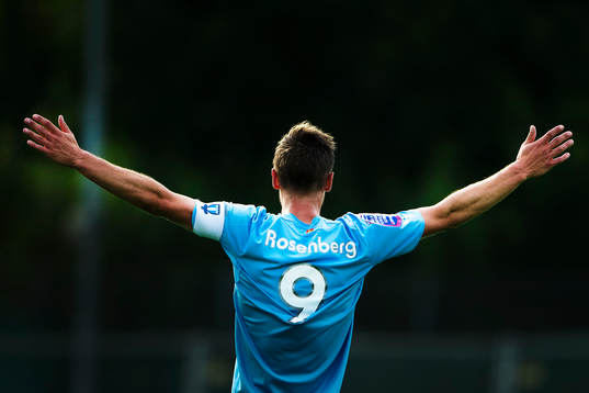 Malmö FFs Markus Rosenberg jublar