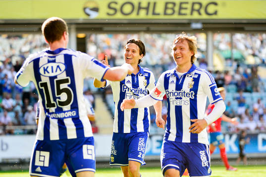 IFK Göteborgs Jakob Johansson jublar