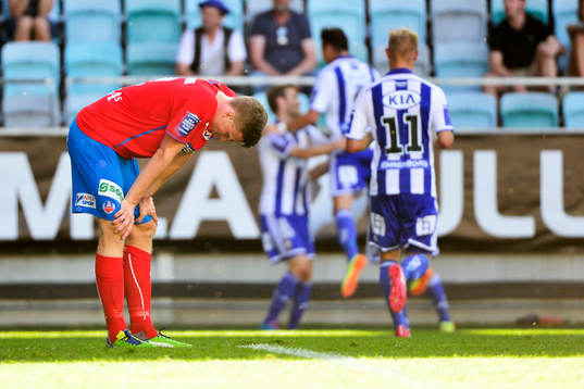 Helsingborgs Carl Johansson deppar
