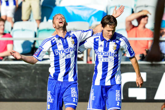 IFK Göteborgs Robin Söder jublar