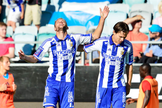 IFK Göteborgs Robin Söder jublar